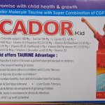 PICADOR Kid syrup cpmpositions and benefits